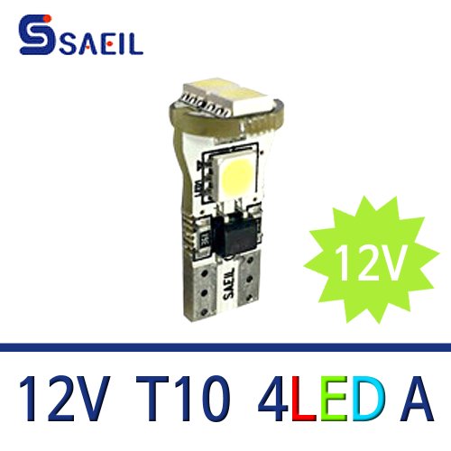LED 공용 실내등 T10 4LED 12V (A,B,C형) / 공용실내등